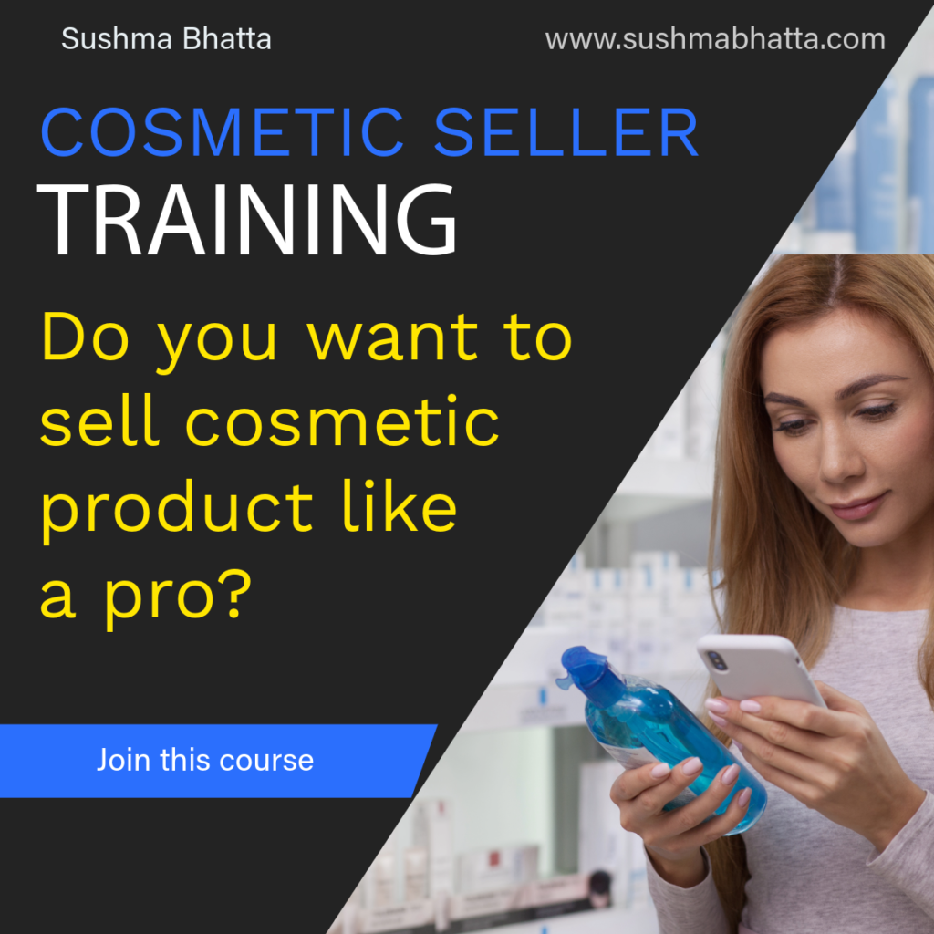 Cosmetic seller